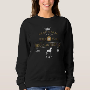 Rhodesian-Ridgeback-Hund 8 Sweatshirt