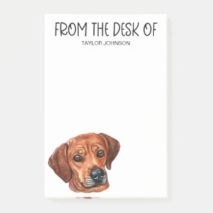 Rhodesian Ridgeback Liebhaber Post-it Klebezettel