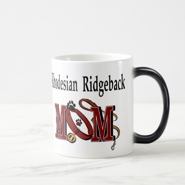 Rhodesian Ridgeback MAMA Geschenke Verwandlungstasse (Rechts)