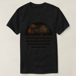 Rhodesian Ridgeback mit Löwe T-Shirt