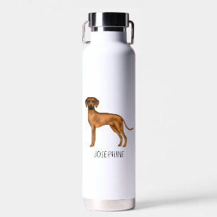Rhodesian Ridgeback Niedlicher afrikanischer Löwen Trinkflasche