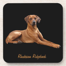 Rhodesian Ridgeback onderzetters (set van 6 stuks)