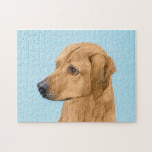 Rhodesian Ridgeback Painting - Original Dog Art
