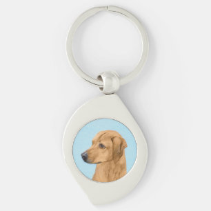 Rhodesian Ridgeback Painting - Original Dog Art Schlüsselanhänger