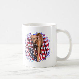 Rhodesian Ridgeback Patriot Kaffeetasse