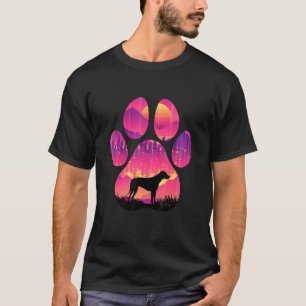 Rhodesian Ridgeback Paw Mama Vater Dog Women Men T-Shirt