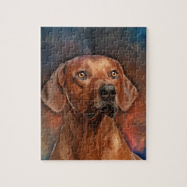 Rhodesian Ridgeback Porträt (Vertikal)