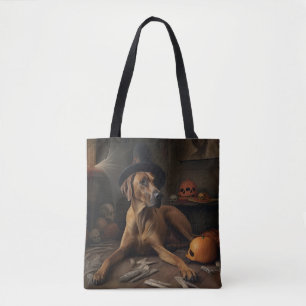 Rhodesian Ridgeback Pumpkins Halloween Beängstigen Tasche