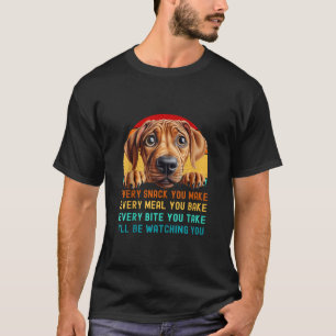 Rhodesian Ridgeback Puppy Dog Mama Vater Mama Pres T-Shirt