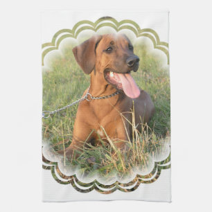 Rhodesian Ridgeback Rettungs-Geschirrtuch Küchentuch