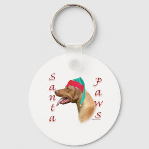 Rhodesian Ridgeback Santa Paws Schlüsselanhänger