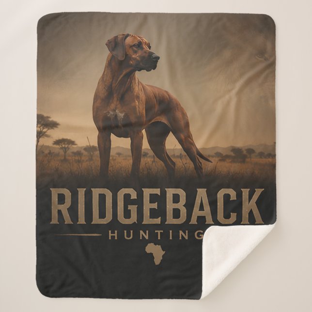 Rhodesian Ridgeback Sherpadecke (Vorderseite)