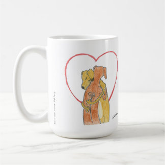 Rhodesian Ridgeback Umarmungs-Tasse Kaffeetasse