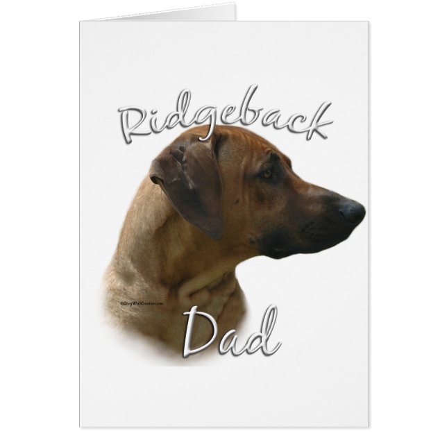 Rhodesian Ridgeback Vater 2 (Vorne)