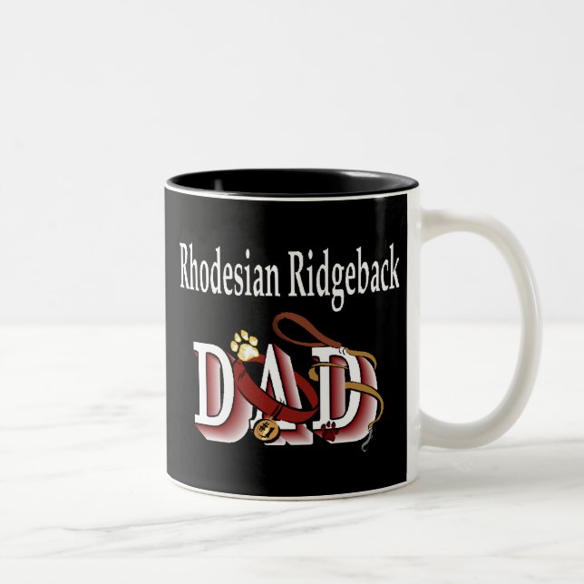 Rhodesian Ridgeback Vater Tasse (Rechts)