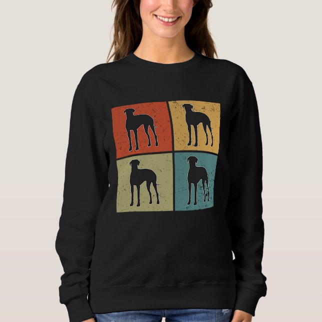 Rhodesian Ridgeback Vintage  4 Sweatshirt (Vorderseite)