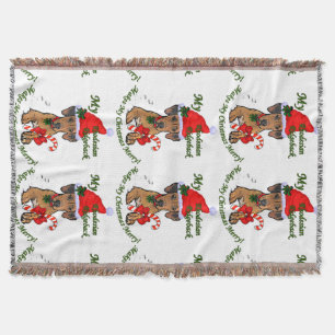 Rhodesian Ridgeback Weihnachten Decke