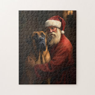 Rhodesian Ridgeback Weihnachtsmann Festive Weihnac