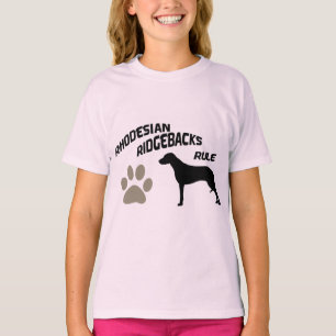 Rhodesian Ridgebacks Regel T-Shirt
