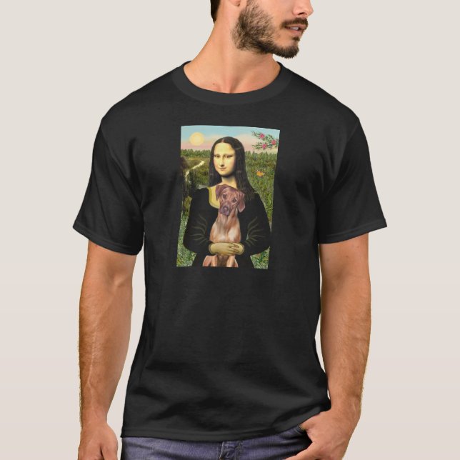RhodesianRidgeback 1 - Mona Lisa T-Shirt (Vorderseite)