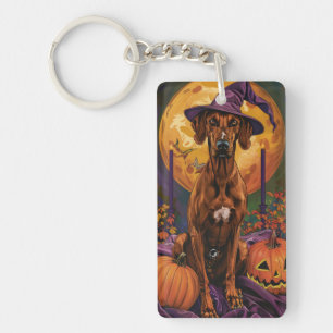 Rhodésien Ridgeback Chien Sorcière d'Halloween Cit
