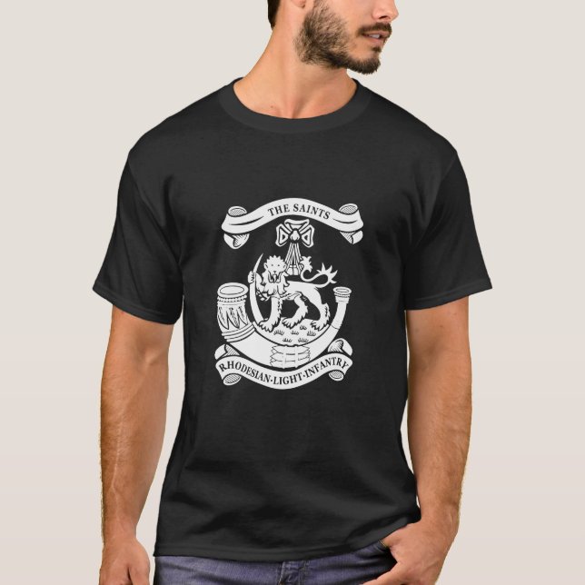 Rhodesische leichte Infanterie zum Shirt (Vorderseite)