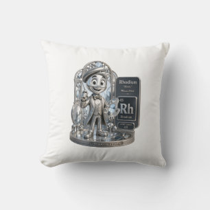 Rhodium-Charakter aus dem ATOMIVRA™ Kissen