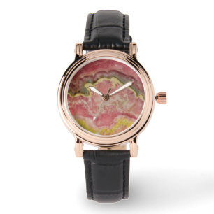 Rhodochrot Armbanduhr