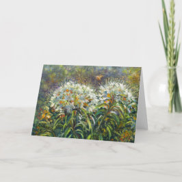 "Rhododendren und Biene" Karte