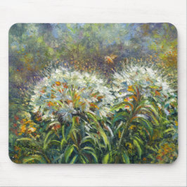 "Rhododendren und Biene" Mousepad