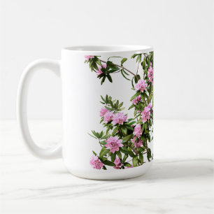 Rhododendron Botanische Blume Kaffeetasse