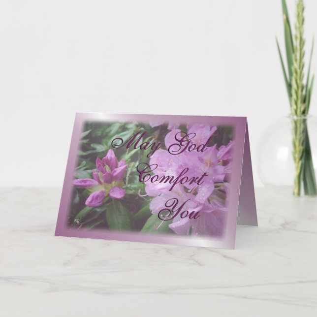 Rhododendron inspirierend-fertigen besonders an karte (Vorderseite)
