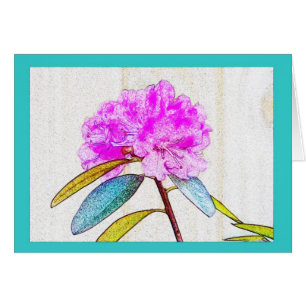 Rhododendron lumineux dans des couleurs