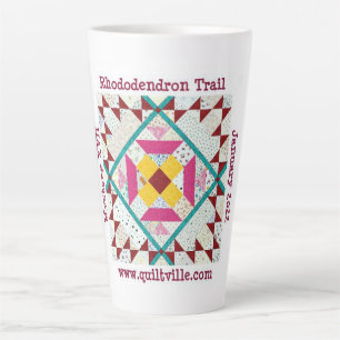 Rhododendron Trail Latte Tasse
