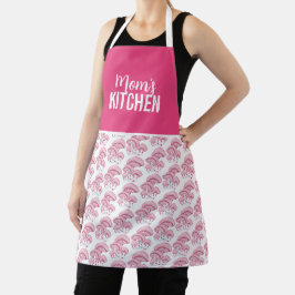 Rhodotus Pink Mushroom Küche Schürze