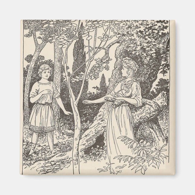 Rhoecus und der Gentle Nymph Magnet (Vorne)