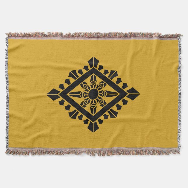 Rhombic Dharma chakra Decke (Vorderseite)