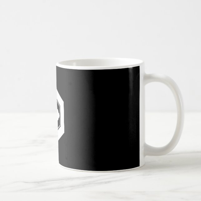 Rhombic flower in tortoiseshell kaffeetasse (Rechts)