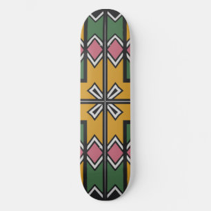 Rhombus-Quadrate und Kreuz Skateboard