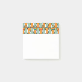 Rhombuses with Starbursts  Post-it Klebezettel