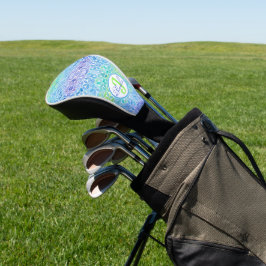 Rhonda Mosaic Golf Head Cover Golf Headcover