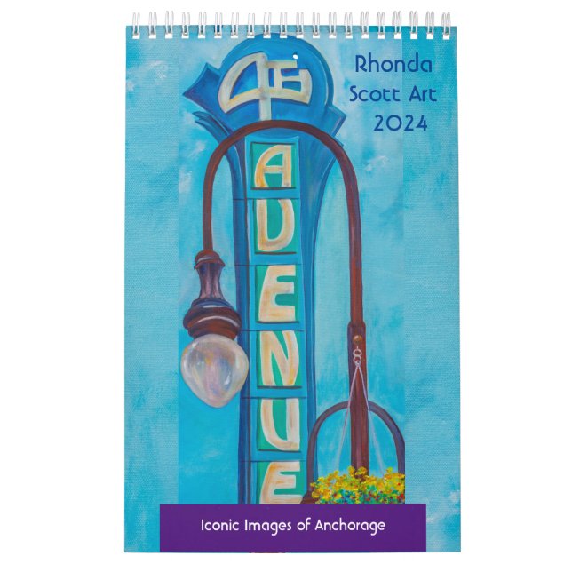 Rhonda Scott Art 2024 Calendar Kalender (Titelbild)