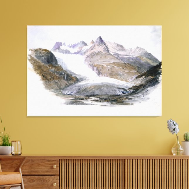  Rhône Glacier  Leinwanddruck (Insitu (Wohnzimmer))