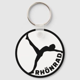 Rhönrad gymwheel schlüsselanhänger