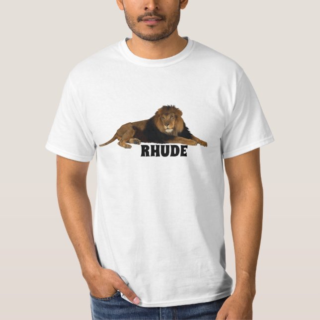 rhude t-shirt (Devant)