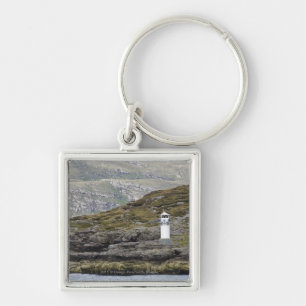 Rhue Leuchtturm entlang der Küste Schlüsselanhänger