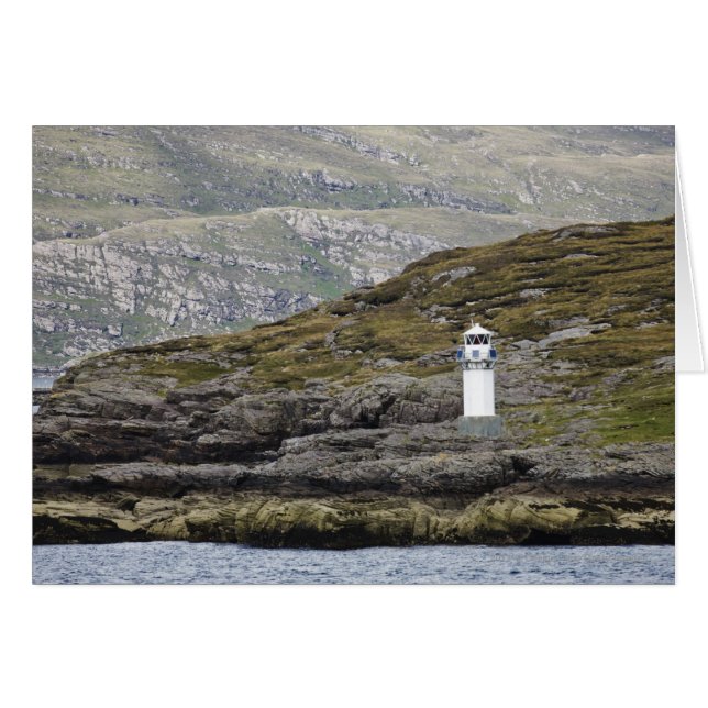 Rhue Lighthouse entlang der Küste (Vorderseite (Horizontal))