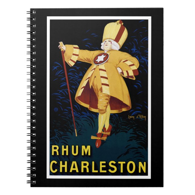 Rhum Charleston Notizblock (Vorderseite)