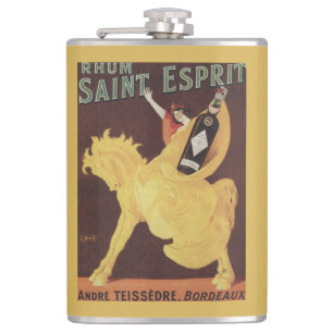 Rhum Heiliges Esprit - Andre Teissedre Promo Flachmann