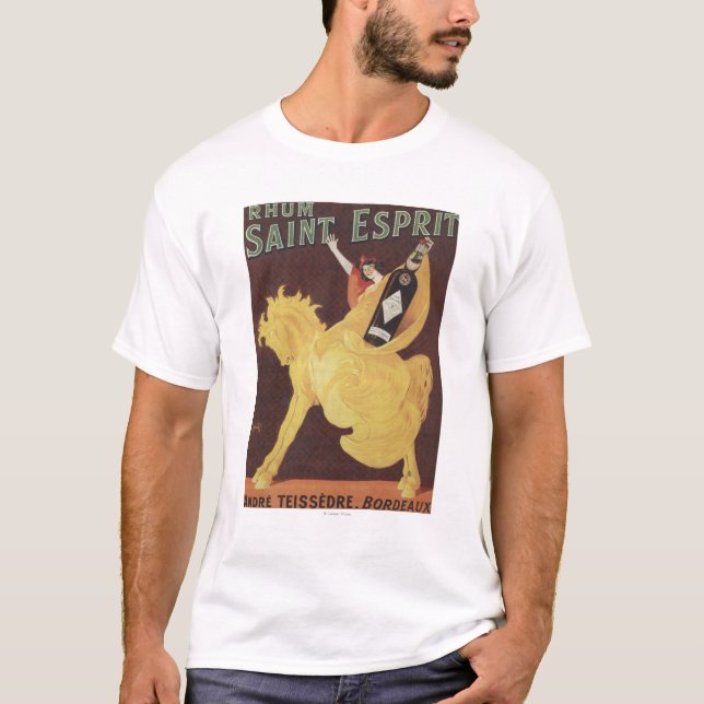 Rhum Heiliges Esprit - Andre Teissedre Promo T-Shirt (Vorderseite)